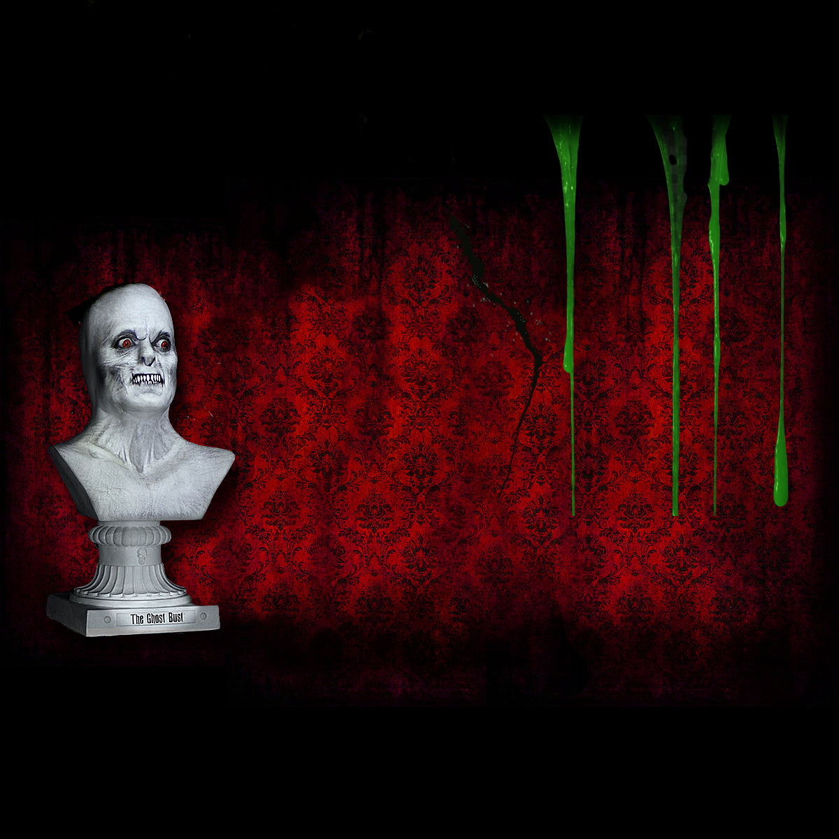 Ghost Bust Haunted House Projections