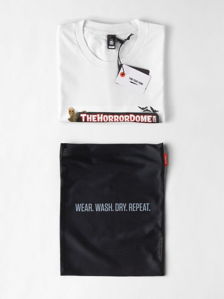 HorrorDome Logo Premium White T-Shirt