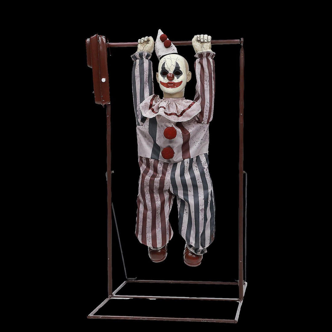 "Tumbling Clown Doll" Electric Animated Halloween Prop