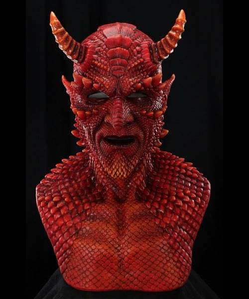 Halloween Masks"Belial the Demon" Silicone Demon Mask