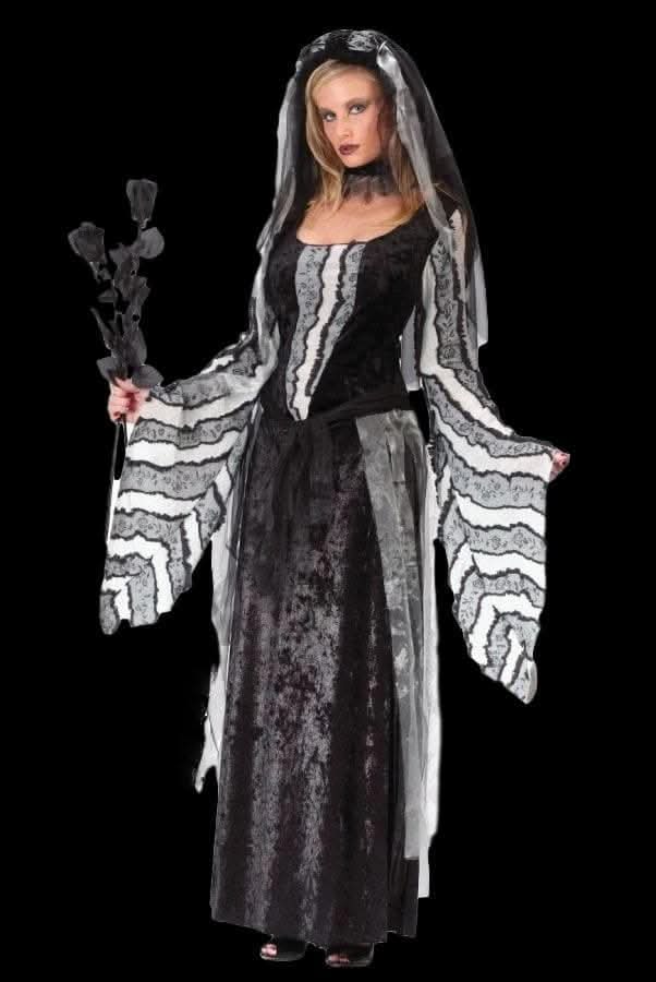 Black Rose Spirit Costume Halloween Costume – The Horror Dome