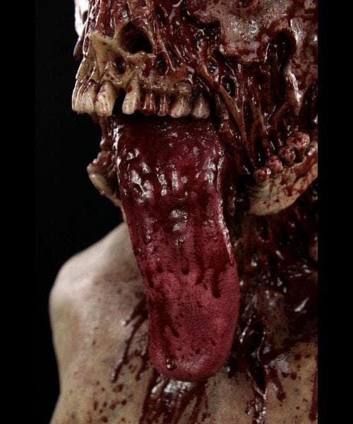 "Buckshot the Zombie" Silicone Halloween Mask