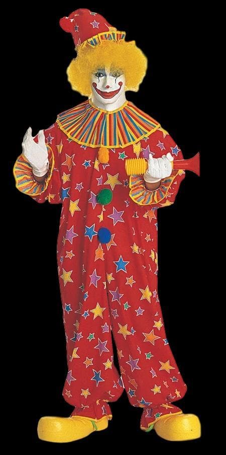 "Clown Jumpsuit - Red" Value Halloween Costume