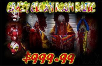 "Crazy Clowns" Halloween Props - Basic Haunted House Room