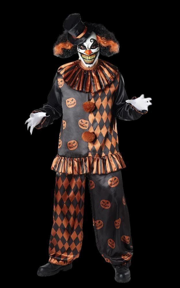 "Creepy Crazy Clown" Value Halloween Costume