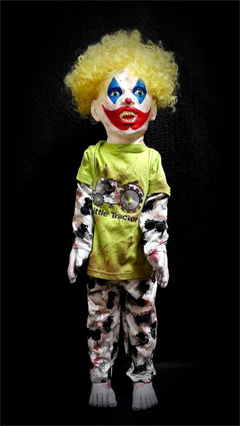"Creepy Timmy" Clown Halloween Prop