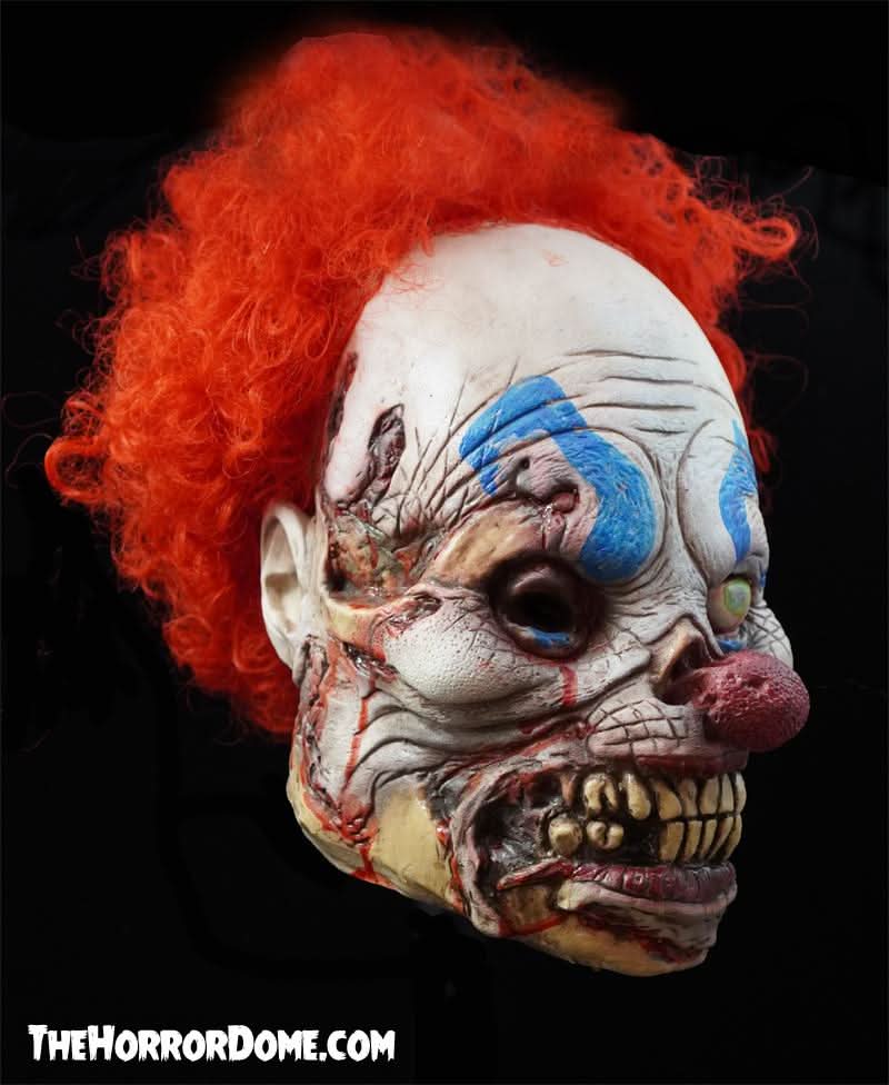 Damien: The Comfort-Fit Psychopath Clown Mask by the Horror Dome