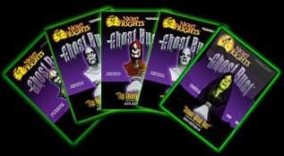 "Ghost Bust" Animated Haunted Projection Props - 5x Package Deal