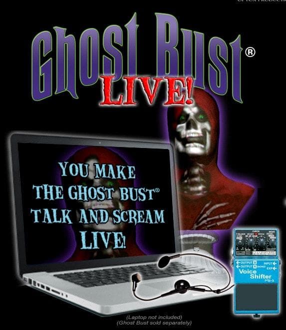 "Ghost Bust - Live" Haunted Projection Software