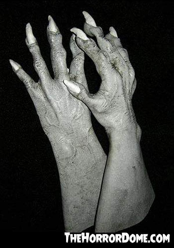 horror handschuhe Ghost Vampire Hands Deluxe Latex Halloween Costume Gloves