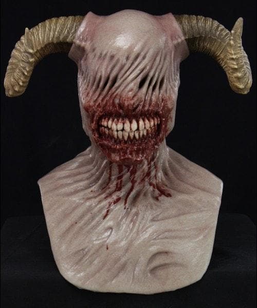 "Gory Demon Boogeyman" Silicone Halloween Mask