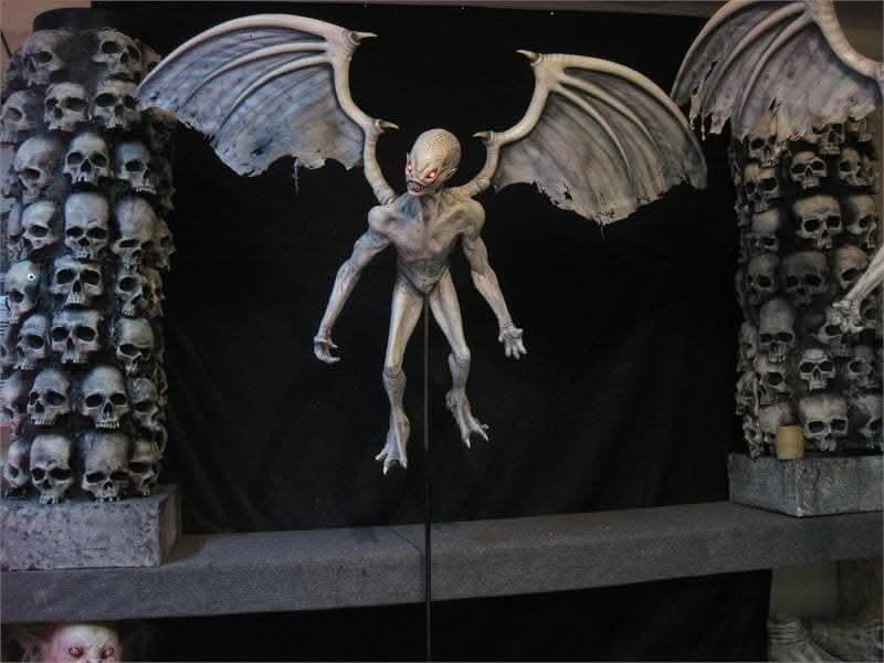 gothic horror monsters "Gothic Demon" Monster Halloween Prop