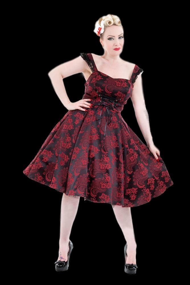 "Gothic Ghoul Dress in Red" HD Studios Hollywood Halloween Costume