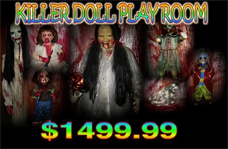 "Killer Doll Play Room" Haunted House Room