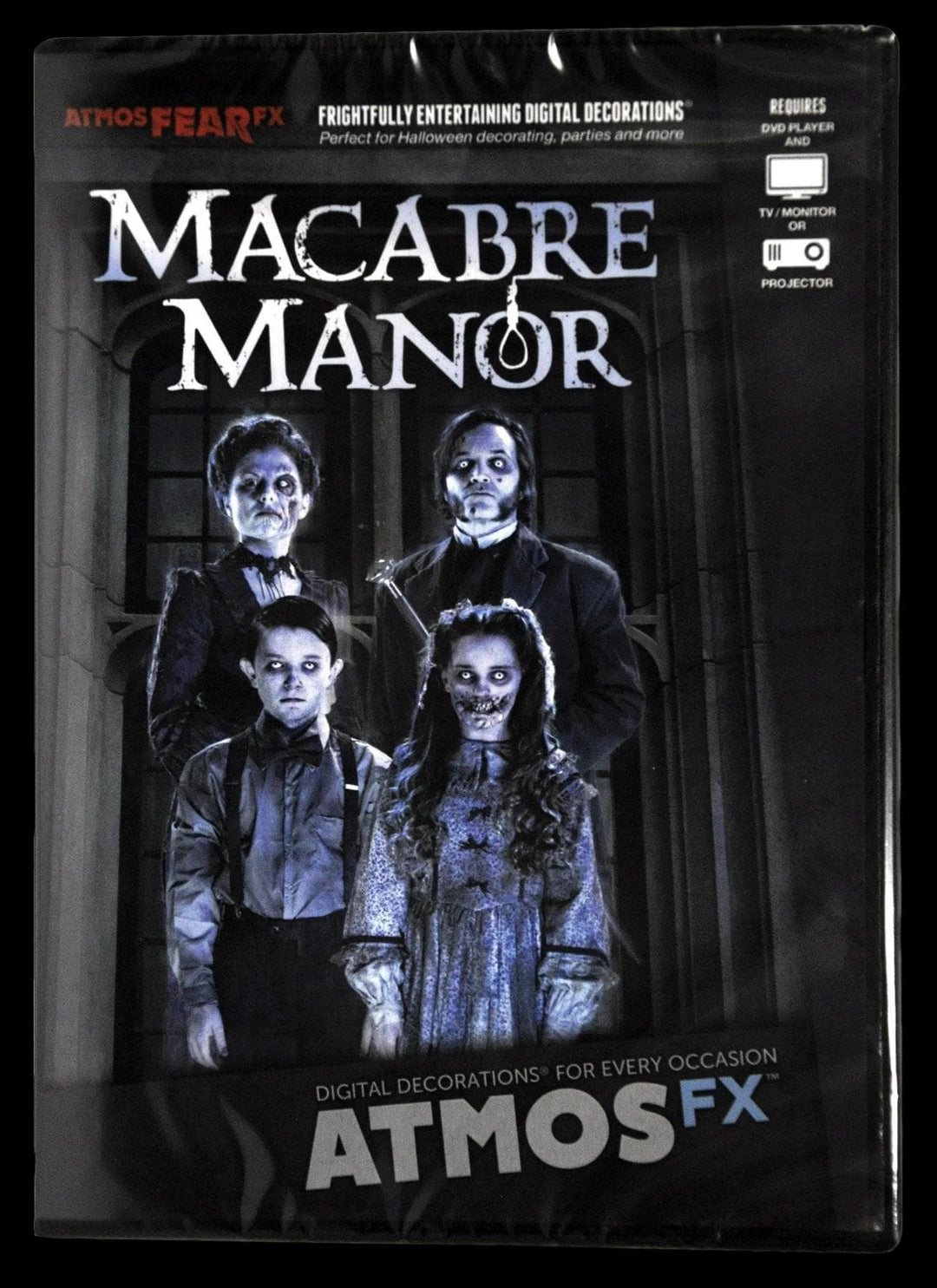 "Macabre Manor DVD" Haunted House Effects Video