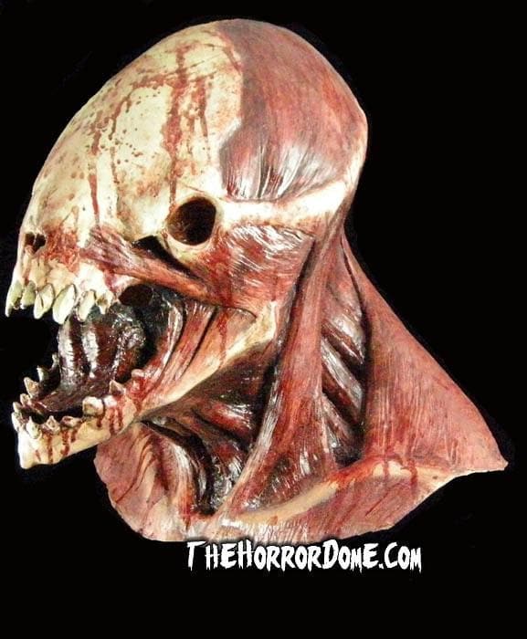 Meathead Monster HD Studios Pro Halloween Mask showing exposed muscles