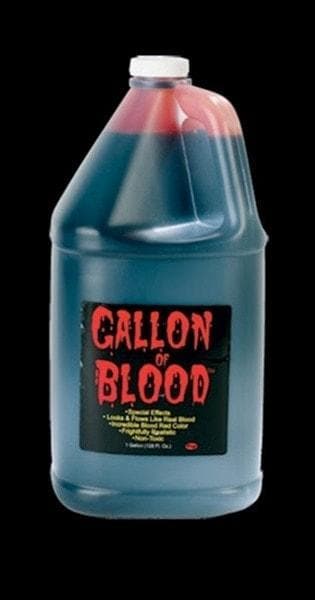 "Movie-Quality Blood - 1 Gallon Jug" Halloween Prop
