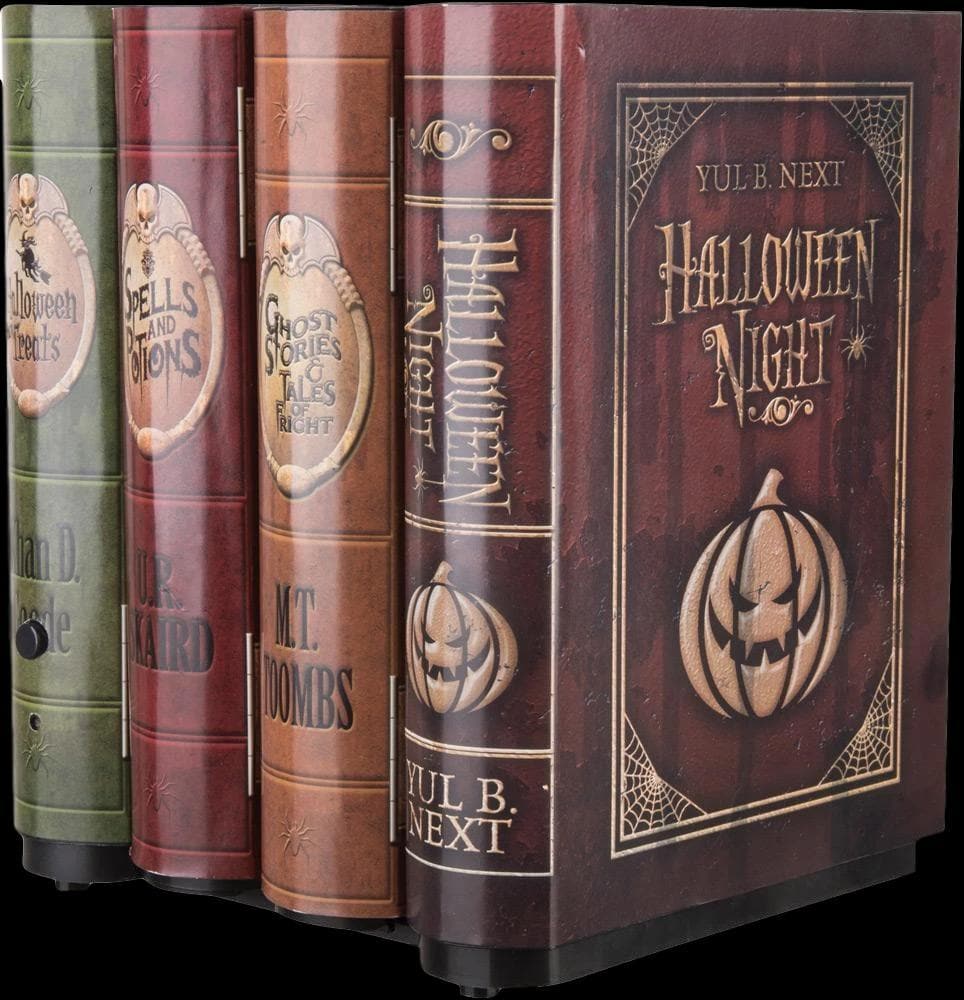 "Moving Haunted Books" Animated Halloween Prop