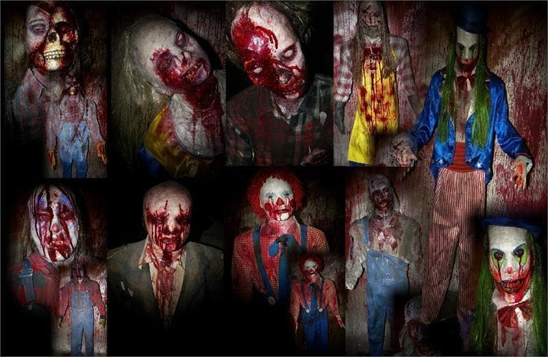 "Pick Any 7 Zombies, Get One Free" Halloween Props - Combo Package
