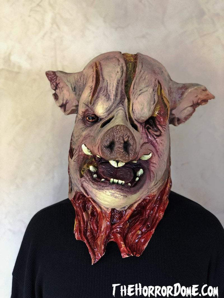  Life-Size Pig Head Mask - Perfect for Masks or Props