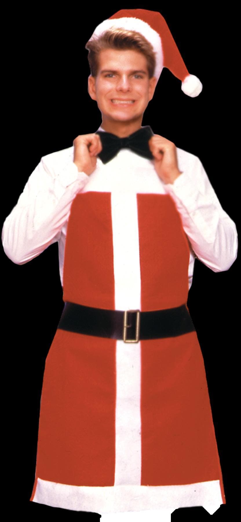 "Santa Clause Bartender Apron" Christmas Costume