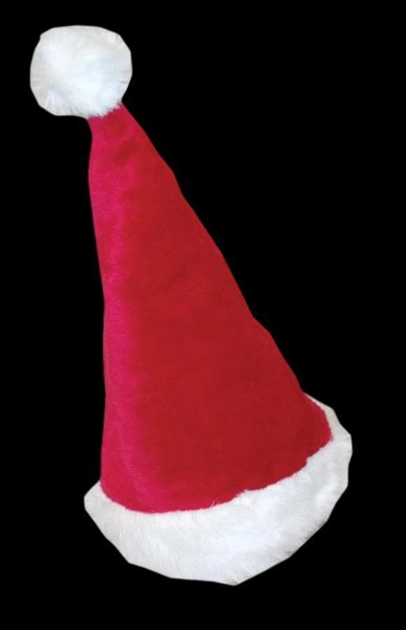 "Santa Party Hat - Red/White" Christmas Costume Accessory