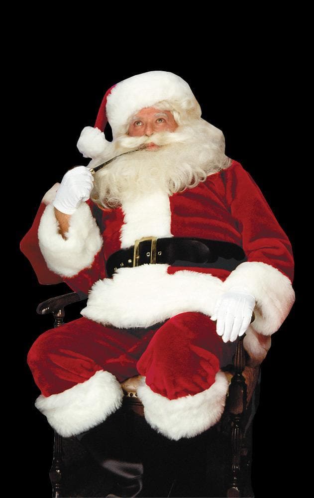 "Santa Suit - Crimson Imperial - XL" Christmas Costume