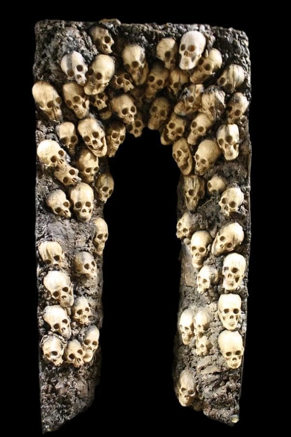 "Skull Archway 3D" Haunted House Entrance Facade