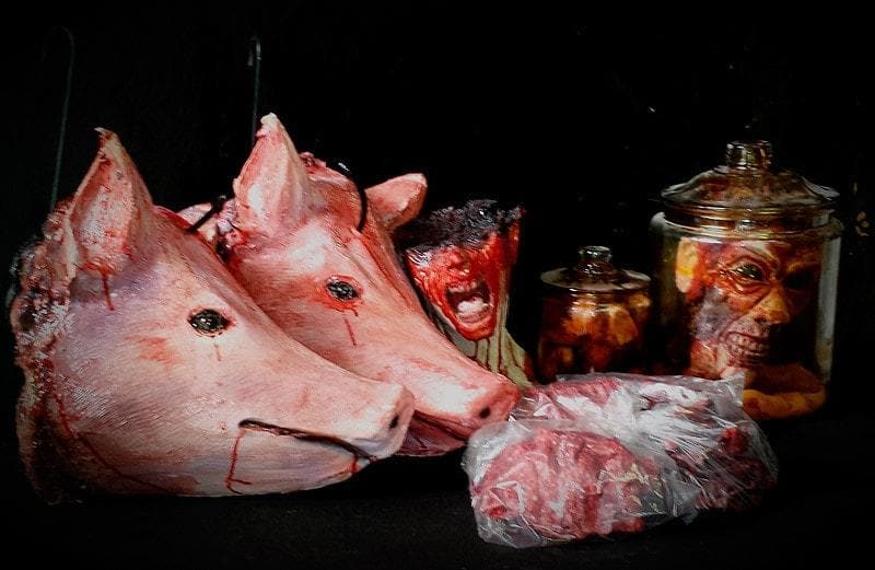 "Slaughter Set" Bloody Halloween Props - Package Deal