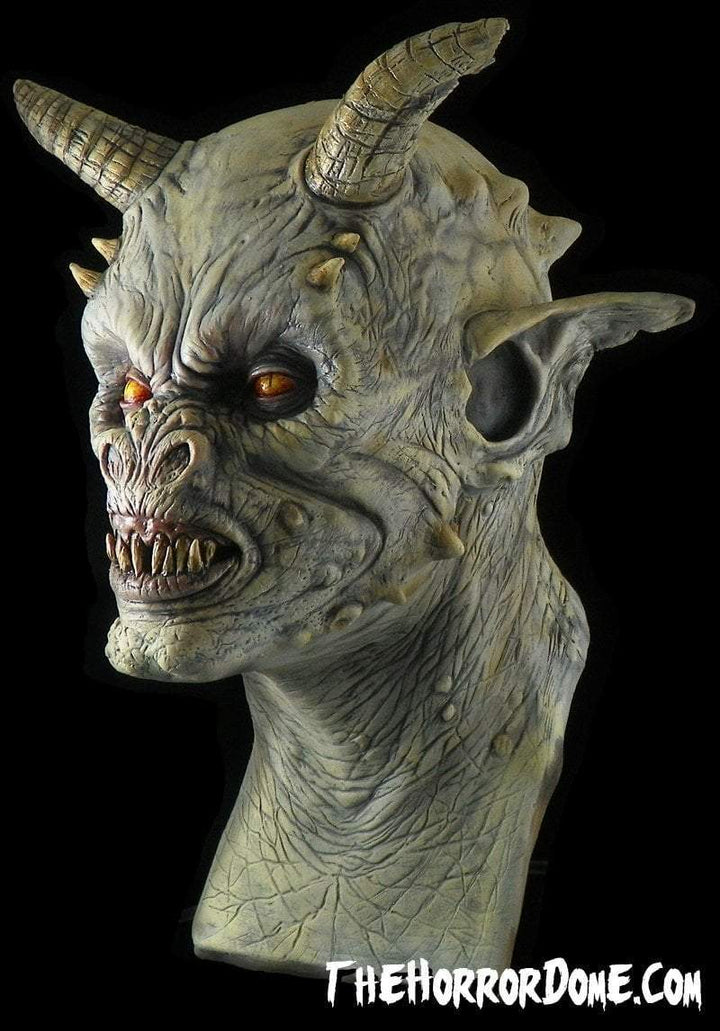 Stone Stone Gargoyle HD Studios Pro Mask with devilish horns