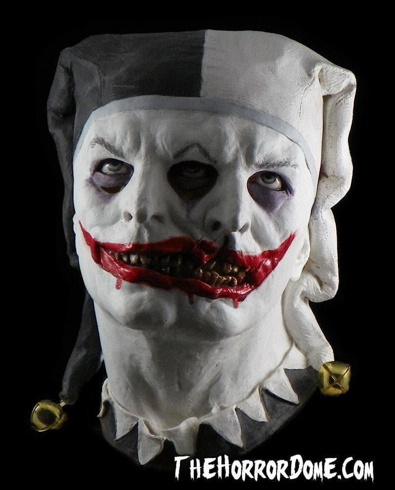Two Faced Jester Conjoined Twins Medieval Joker Mask – The Horror Dome