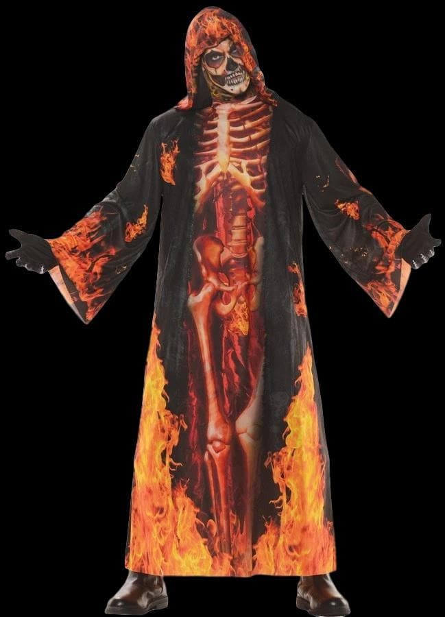 "Underworld" Photo Realistic Halloween Costume Robe - Adult