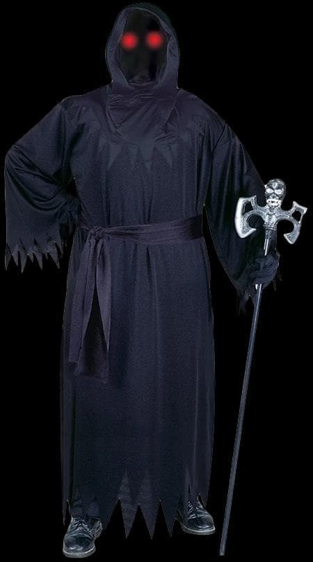 "Unknown Phantom Fade In/ Fade Out" Value Halloween Costume - Plus Size