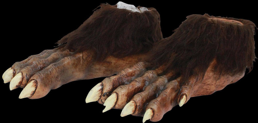 "Werewolf Feet" Deluxe Halloween Costume Shoes