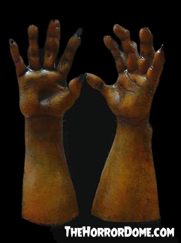 "Werewolf Hands - Brown" Deluxe Halloween Costume Gloves