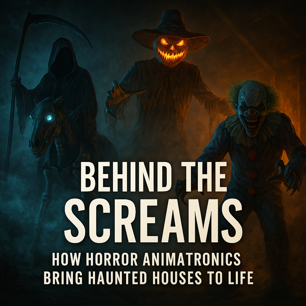 Behind the Screams: How Horror Animatronics Bring Haunted Houses to Life