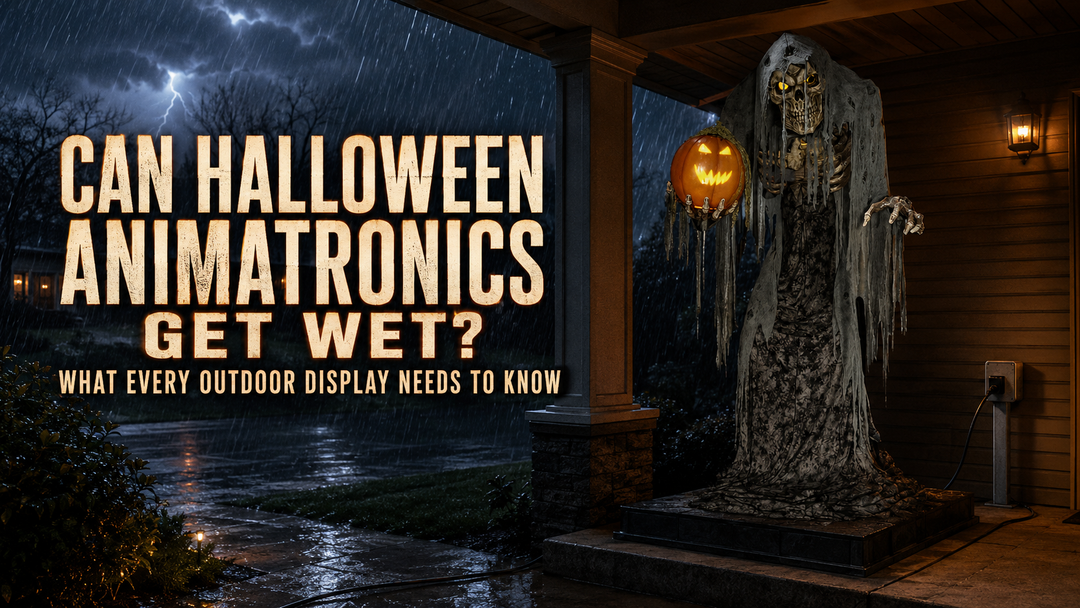 Can Halloween Animatronics Get Wet