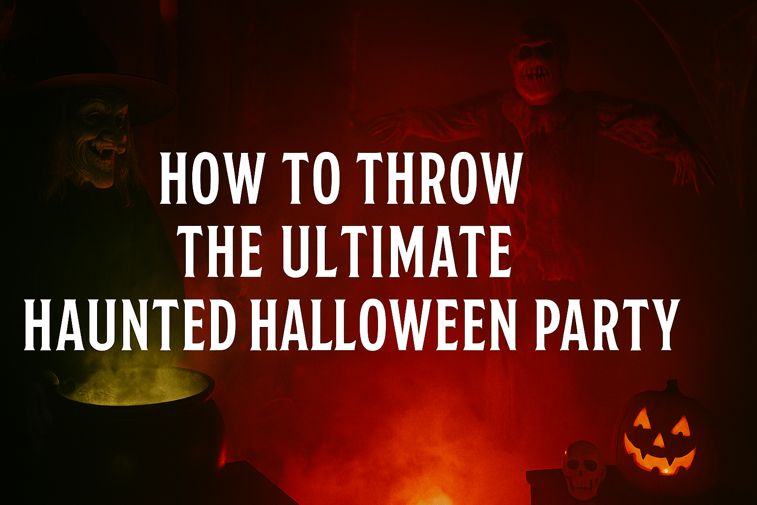How to Throw the Ultimate Haunted Halloween Party – The Horror Dome