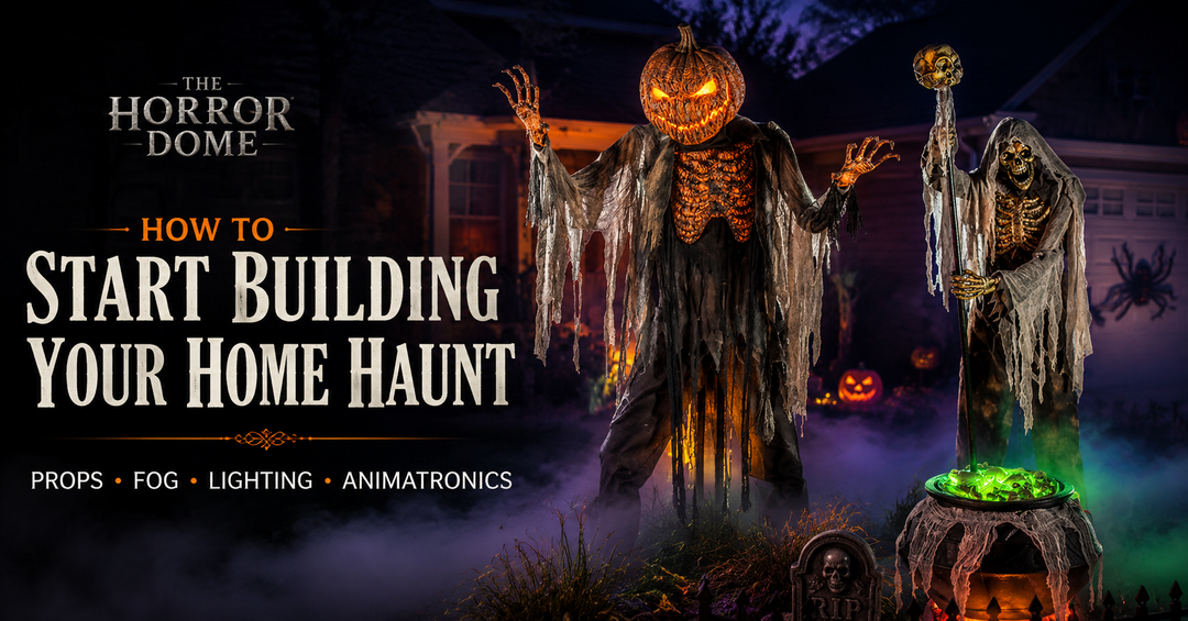 Home haunt planning guide for Halloween fans.