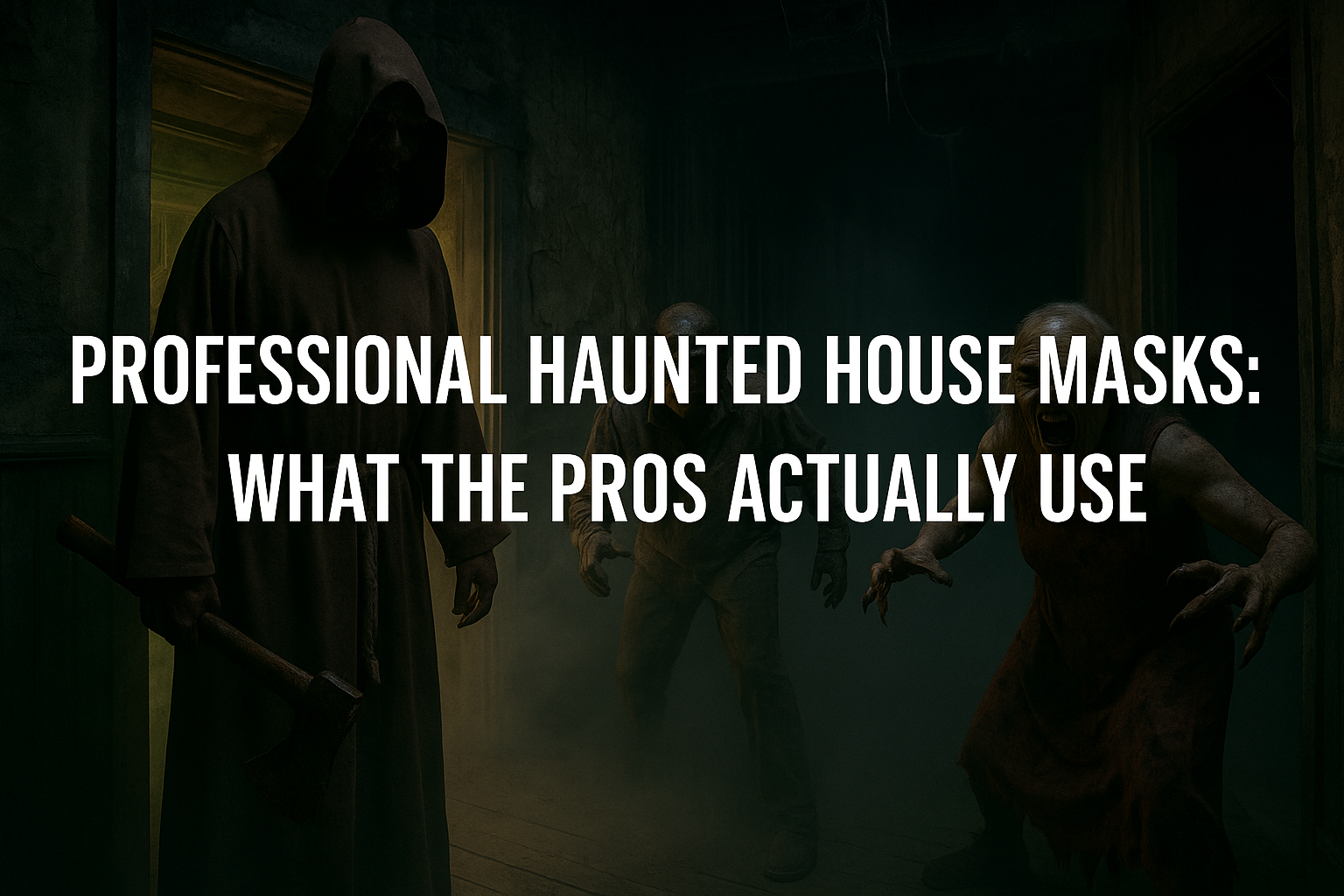 Professional Haunted House Masks: What the Pros Actually Use – The ...