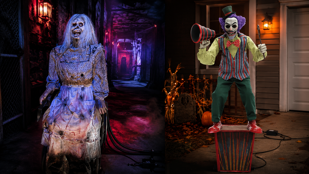   Professional Halloween Animatronics vs. Big-Box Props