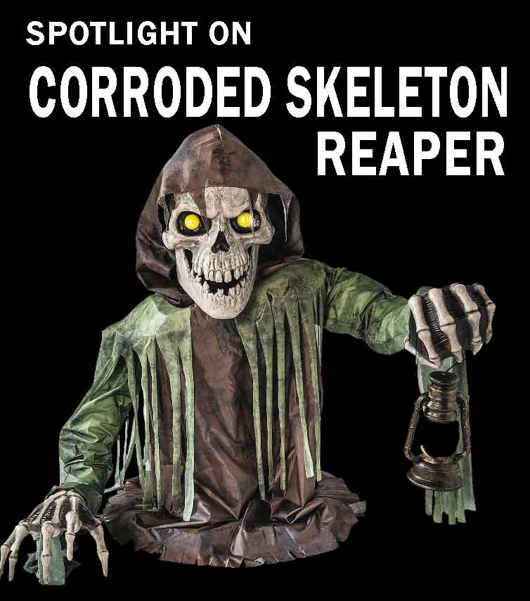 Spotlight on Corroded Skeleton Reaper and How to Use It in Your Haunt