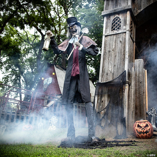 Beyond the Grave: How to Use Full-Body Props for a Haunted Cemetery Scene