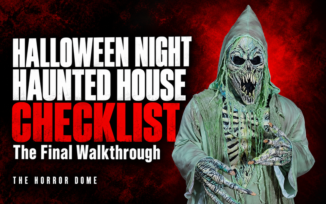 Halloween Night Haunted House Checklist: The Final Walkthrough