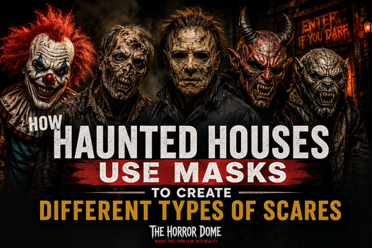 How Haunted Houses Use Masks to Create Different Types of Scares