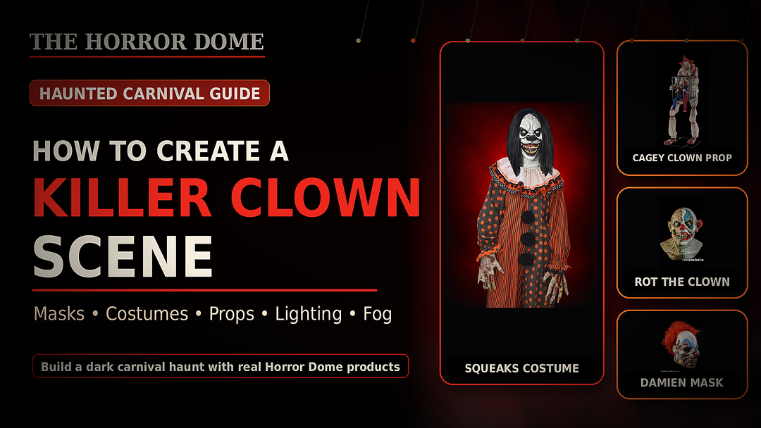 Killer Clown Scene Ideas for Halloween