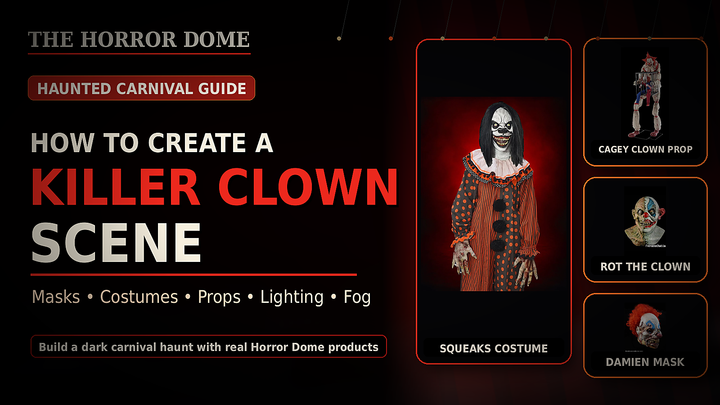Top 10 Clown Masks That Will Haunt Your Nightmares – The Horror Dome