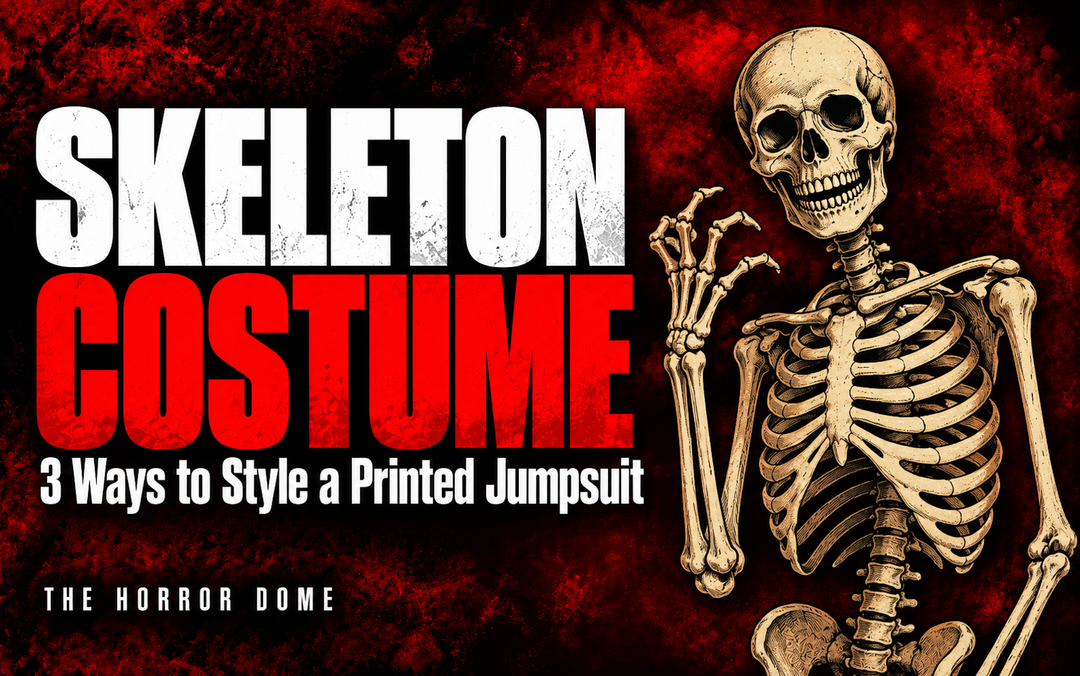 Skeleton Costume Ideas: 3 Ways to Style a Printed Jumpsuit