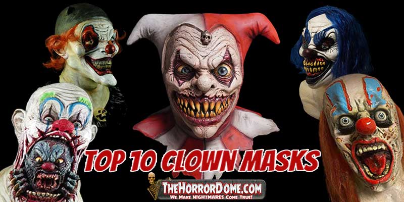 Top 10 Clown Masks That Will Haunt Your Nightmares
