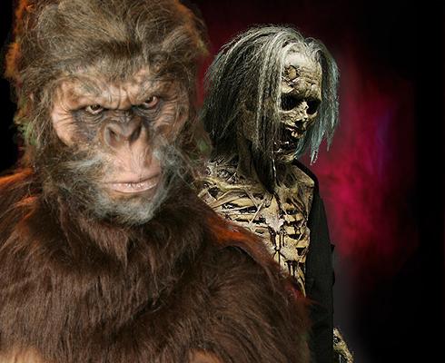 Horror zombie costumes featuring extreme gore, rot, and realism. Perfect for haunted houses, Halloween events, and serious scare seekers.